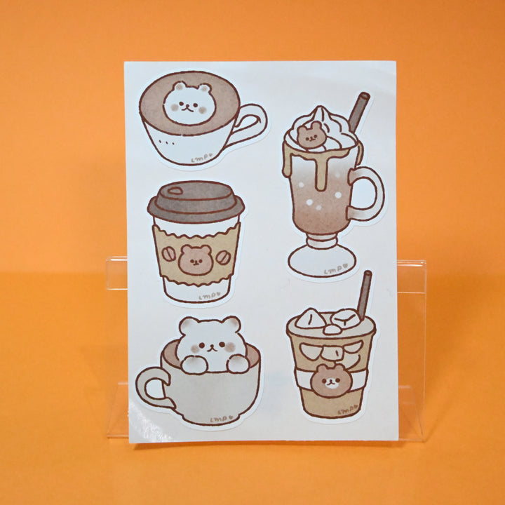 Cute Animal and Tea Time Stationery Set