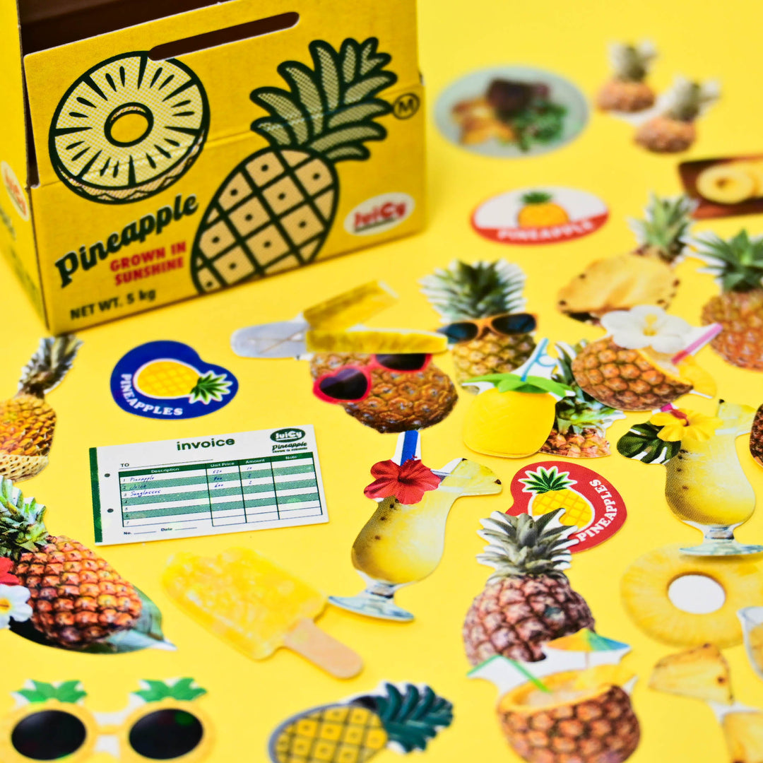 Pineapple Box Flake Seals (41 pcs.)