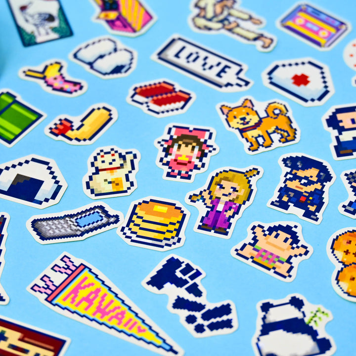 Japan Culture Box Flake Seals (43 pcs.)