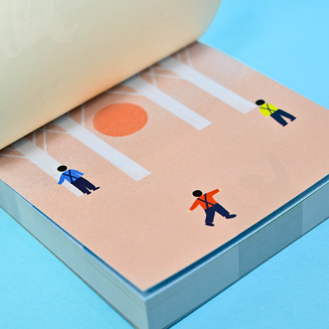 cozyca Nishi Shuku Landscape Memo Pad