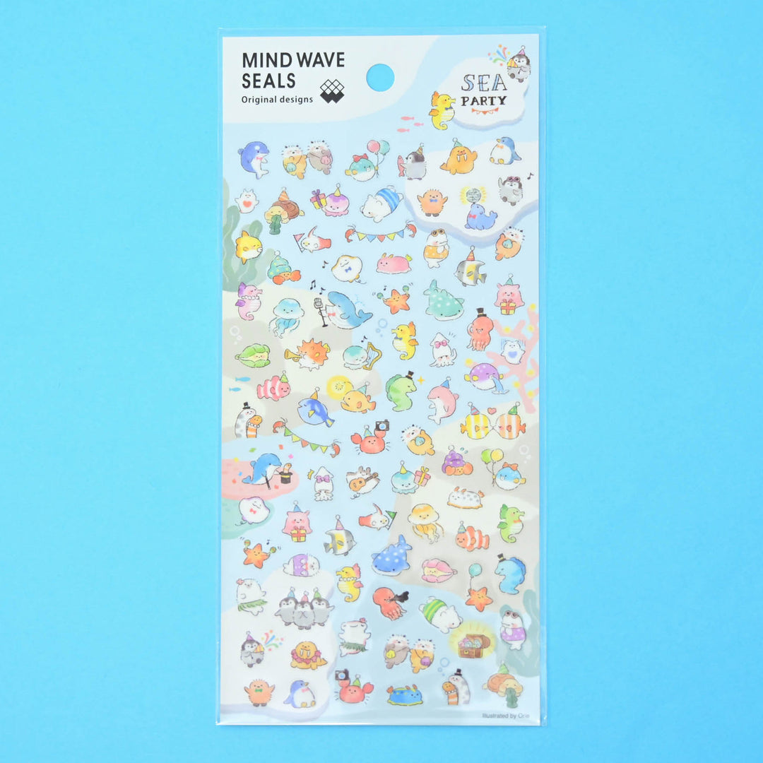 MINDWAVE Sea Party Sticker Sheet