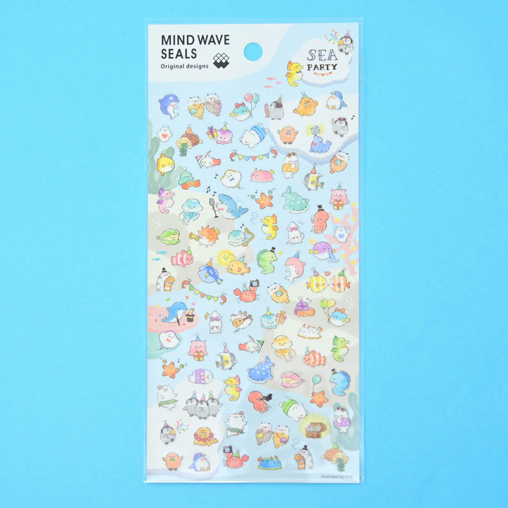 MINDWAVE Sea Party Sticker Sheet