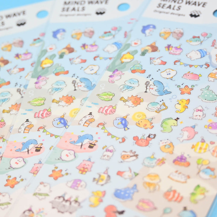 MINDWAVE Sea Party Sticker Sheet