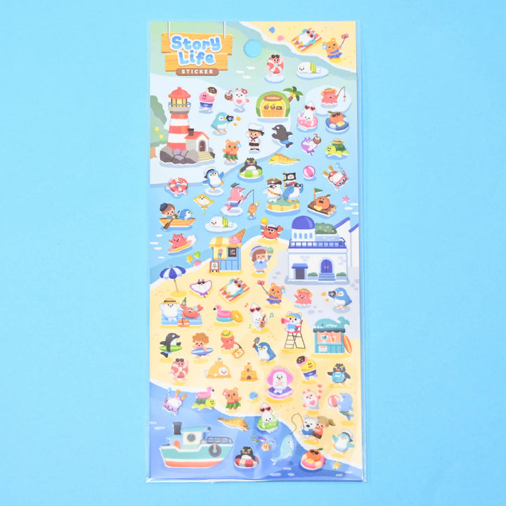 MINDWAVE Story Life By The Sea Sticker Sheet