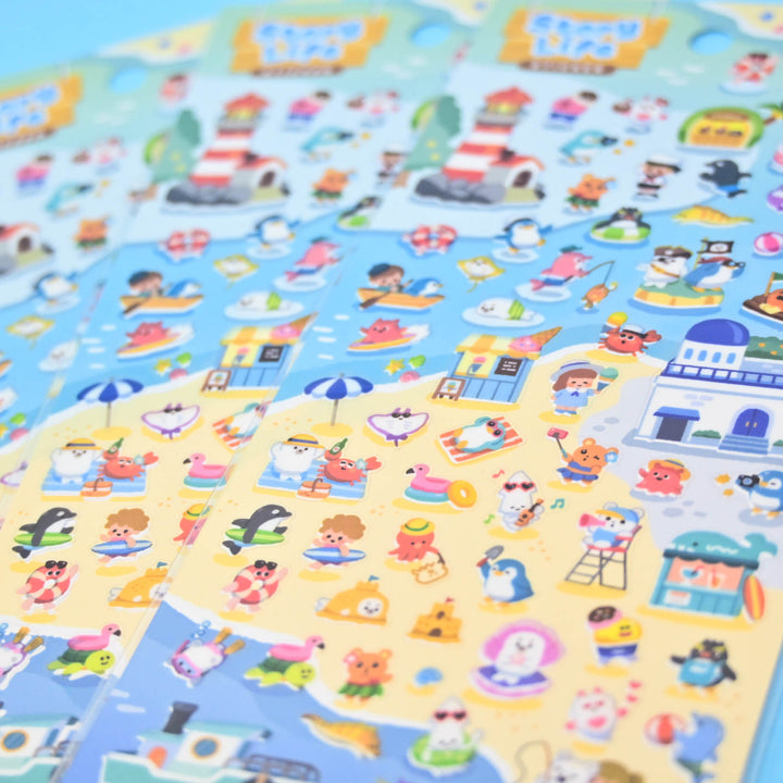 MINDWAVE Story Life By The Sea Sticker Sheet