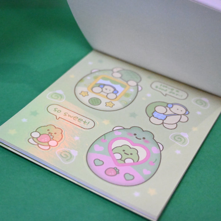 Green Themed Stationery Set