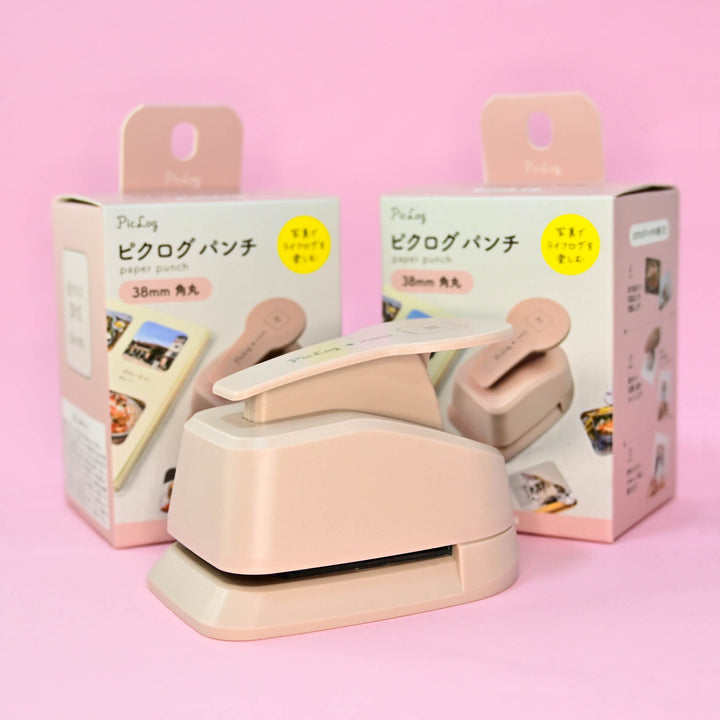 Piclog Rounded Square Paper Punch (38mm)