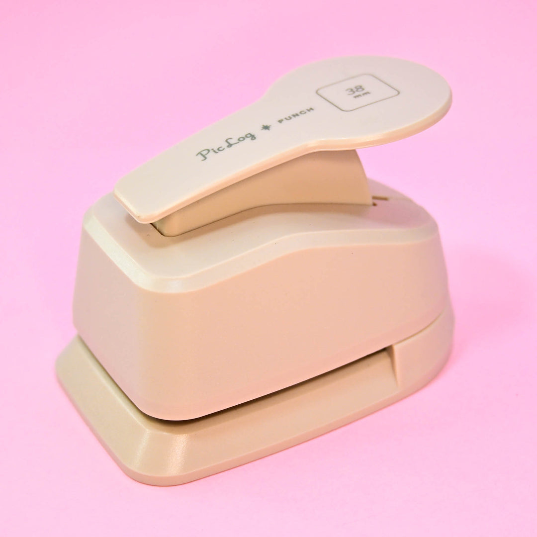 Piclog Rounded Square Paper Punch (38mm)