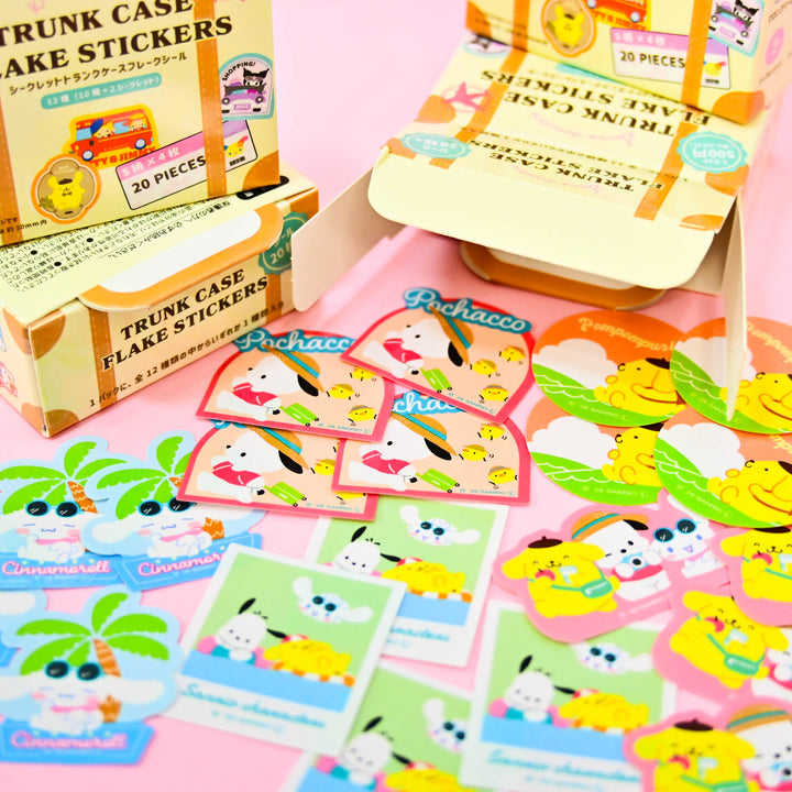 Sanrio Trunk Case Flake Stickers (Random)