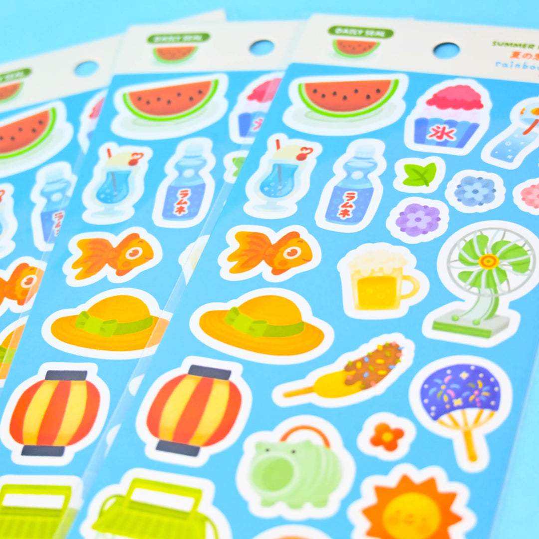 (DS039) Rainbowholic x Tazdaunicorn Summer Memories Daily Seal