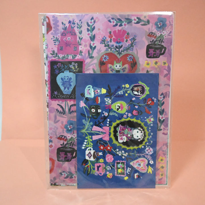 Vibrant Colorful ＆ Yumi Kitagishi Stationery Set
