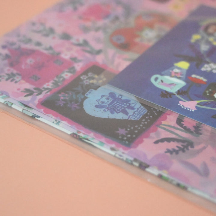 Vibrant Colorful ＆ Yumi Kitagishi Stationery Set