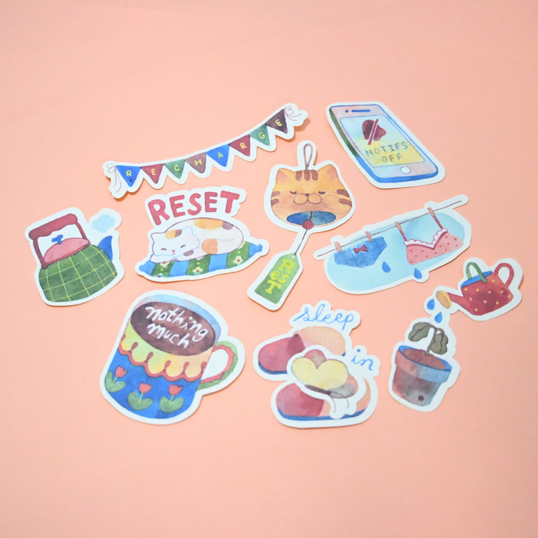 Vibrant Colorful ＆ Yumi Kitagishi Stationery Set