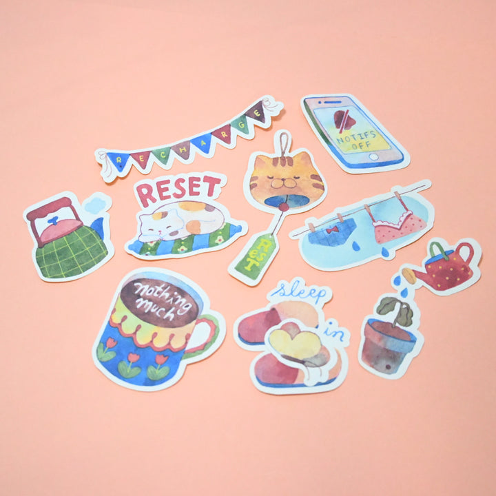 Vibrant Colorful ＆ Yumi Kitagishi Stationery Set