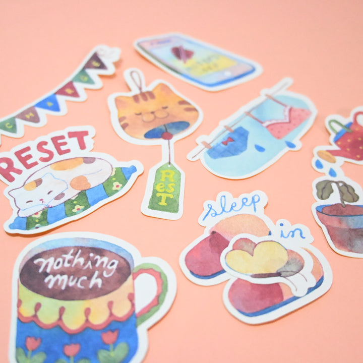 Vibrant Colorful ＆ Yumi Kitagishi Stationery Set