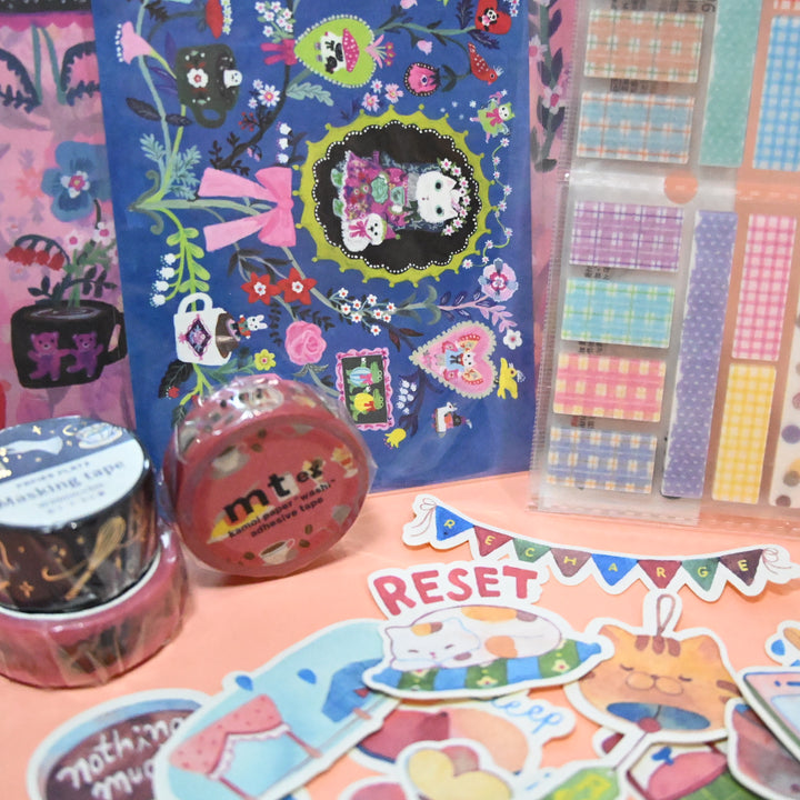 Vibrant Colorful ＆ Yumi Kitagishi Stationery Set