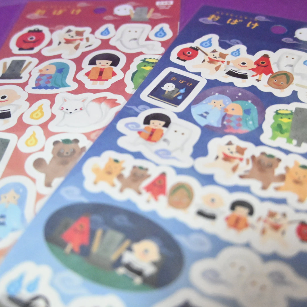 Halloween ＆ Yokai Sticker + Masking Tape Set