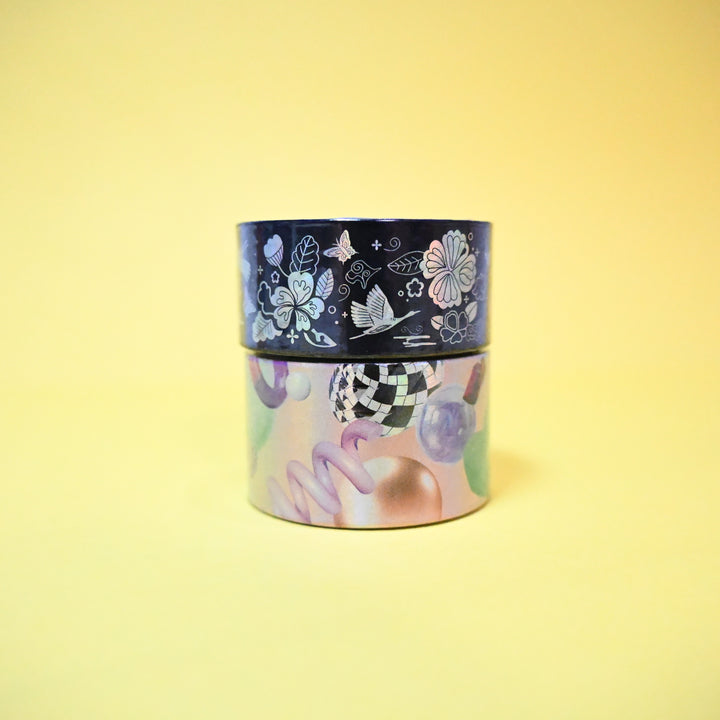 Holographic Tape Set with Pouch (4 pcs.)