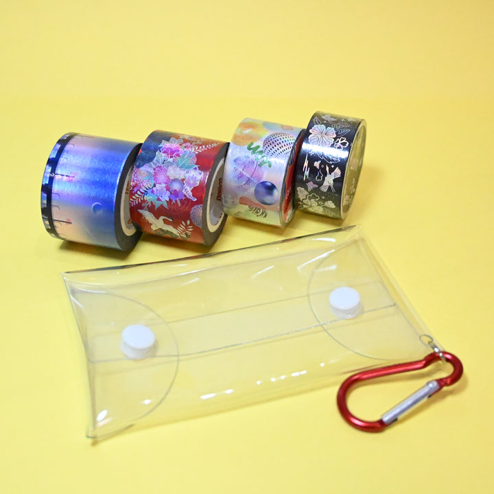 Holographic Tape Set with Pouch (4 pcs.)