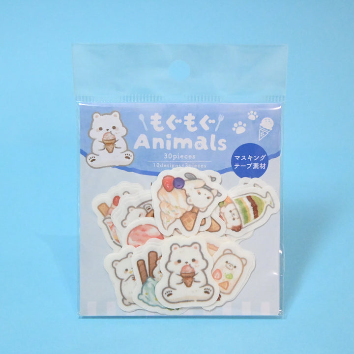 SAIEN Mogu Mogu Animals Ice Bear Flake Seal