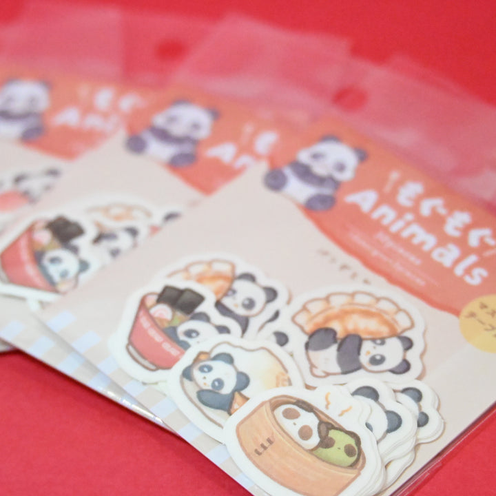 SAIEN Mogu Mogu Animals Panda Flake Seal