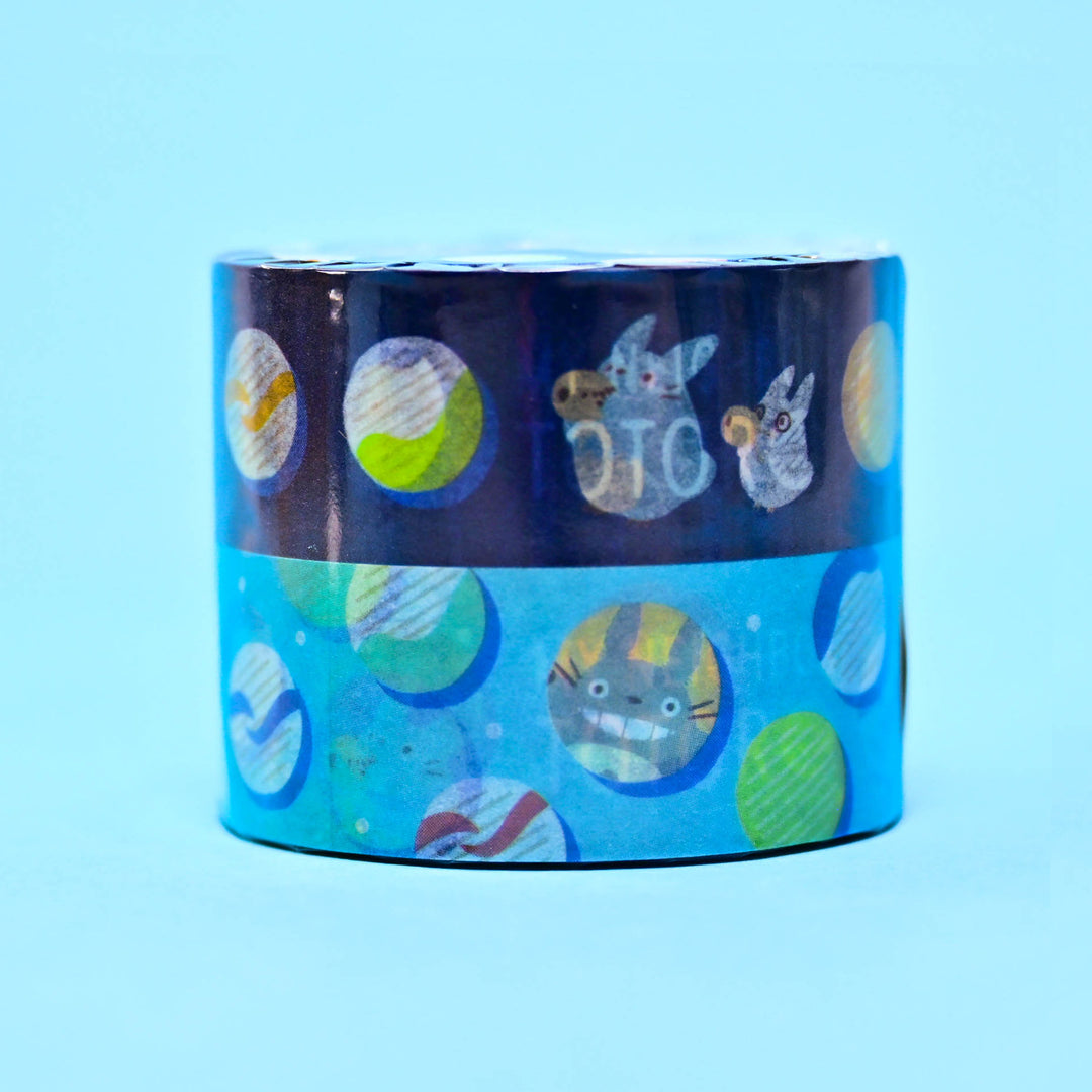My Neighbor Totoro Ohajiki Marbles Washi Tape Set 1.8cm (2 pcs.)