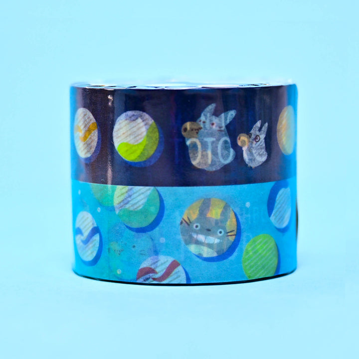 My Neighbor Totoro Ohajiki Marbles Washi Tape Set 1.8cm (2 pcs.)