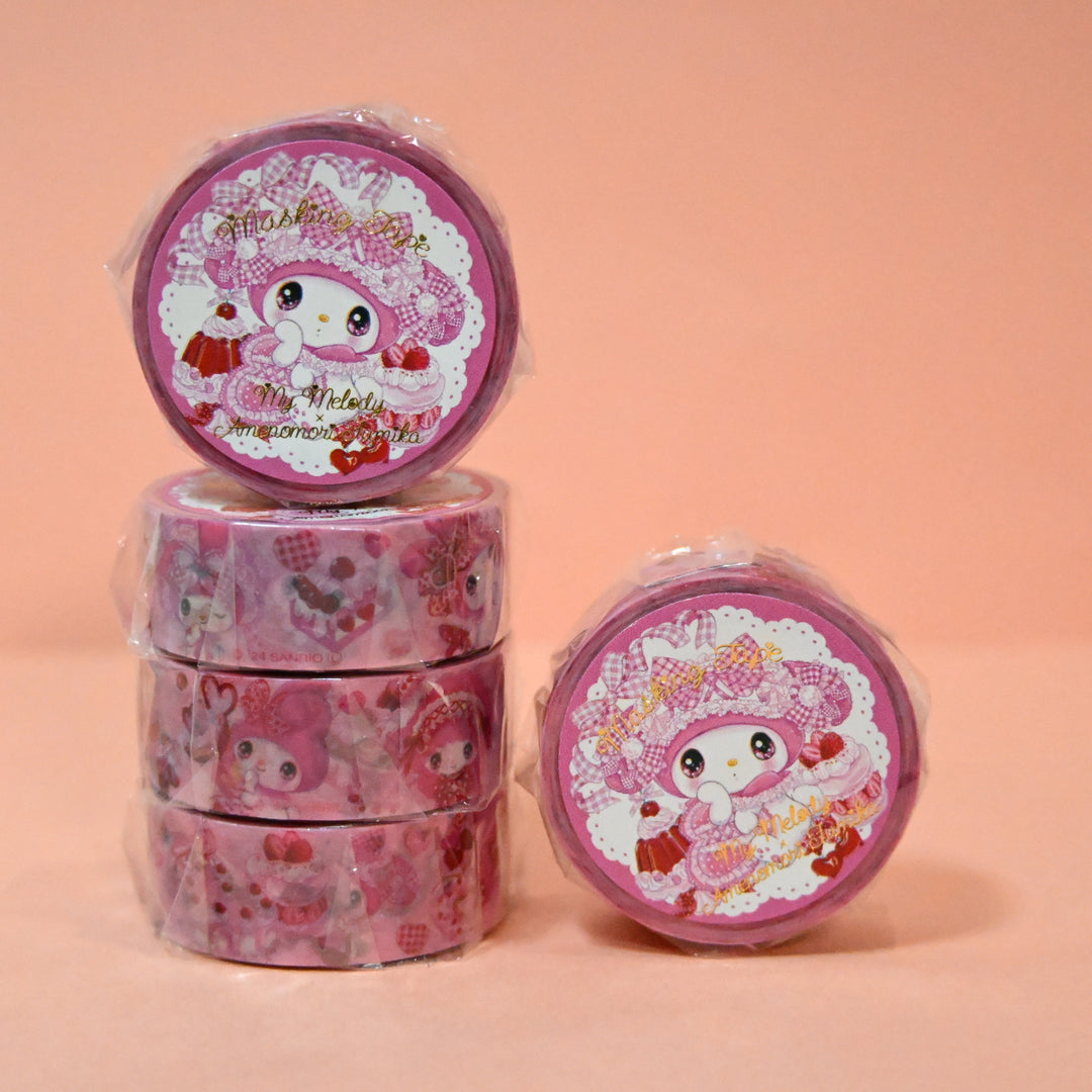 Amenomori Fumiko Sanrio My Melody Masking Tape