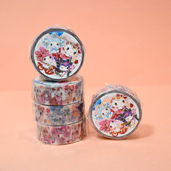 Amenomori Fumiko Sanrio Characters Masking Tape
