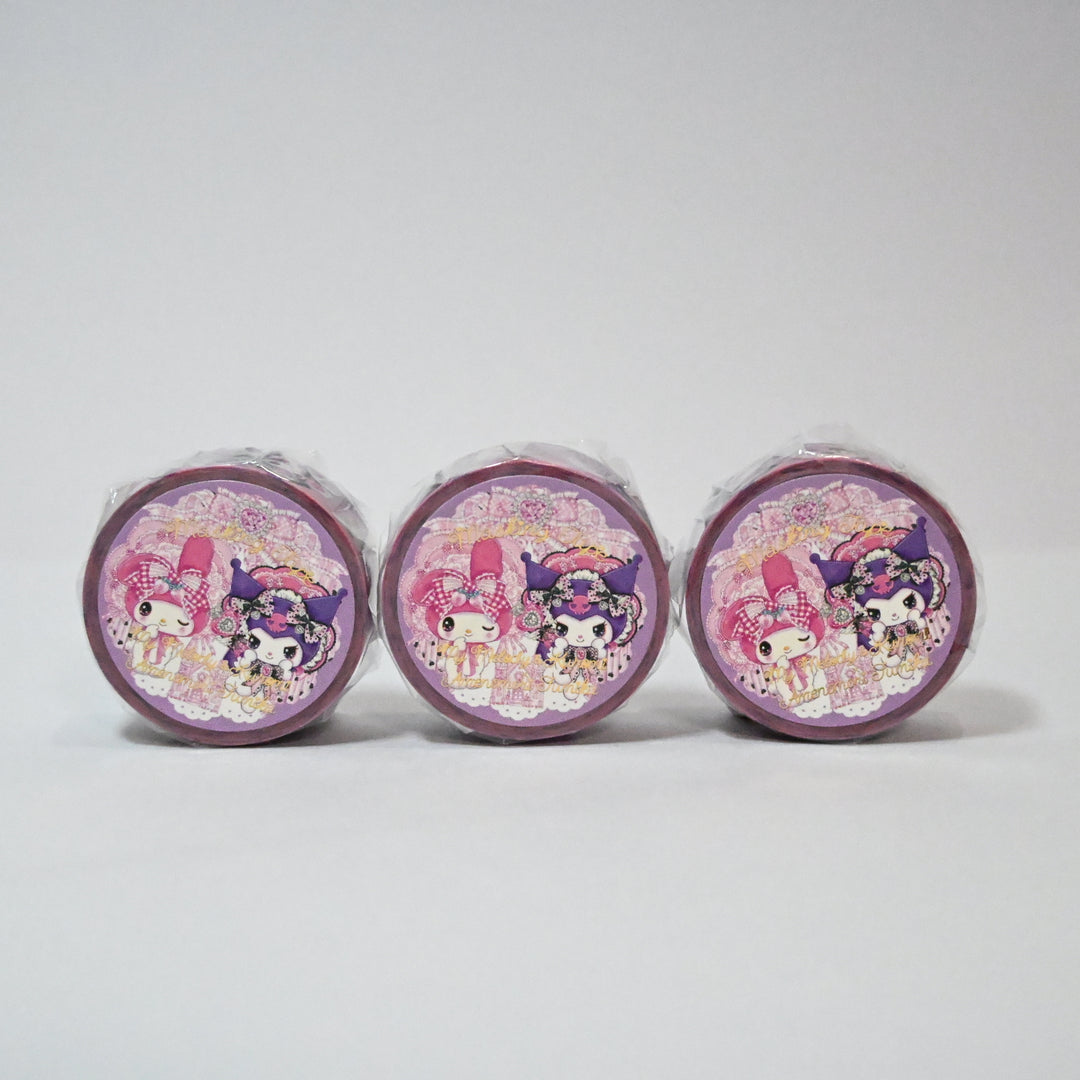 Amenomori Fumiko Sanrio My Melody and Kuromi Masking Tape