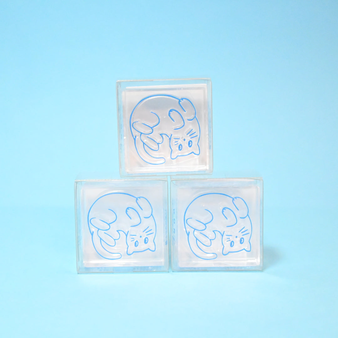 HITOTOKI Kori Jirushi Ice Cube Stamp Large Cat Design