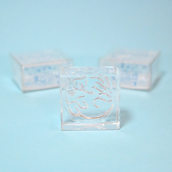 HITOTOKI Kori Jirushi Ice Cube Stamp Large Cat Design