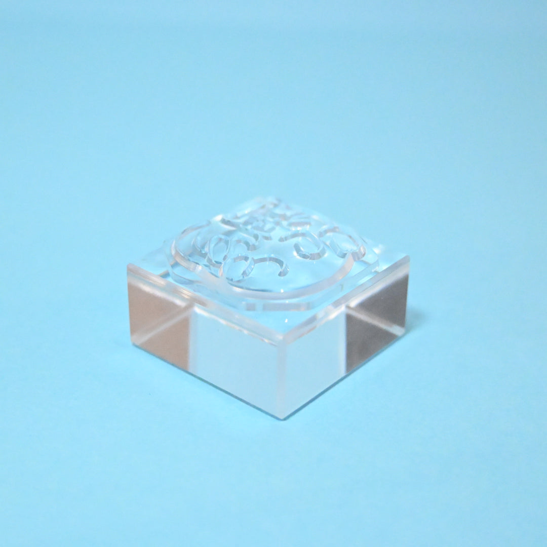HITOTOKI Kori Jirushi Ice Cube Stamp Large Cat Design