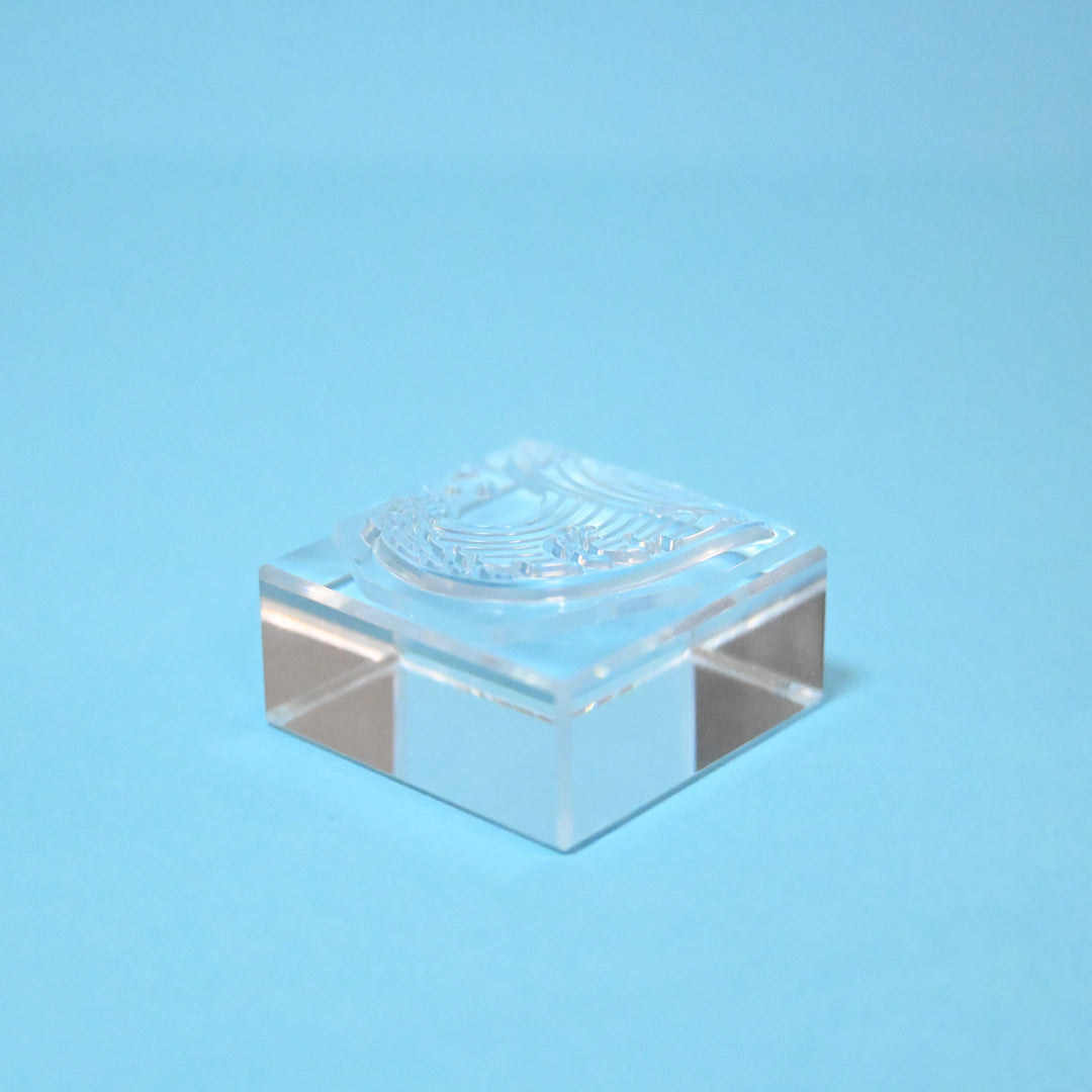 HITOTOKI Kori Jirushi Ice Cube Stamp Large Wave Design