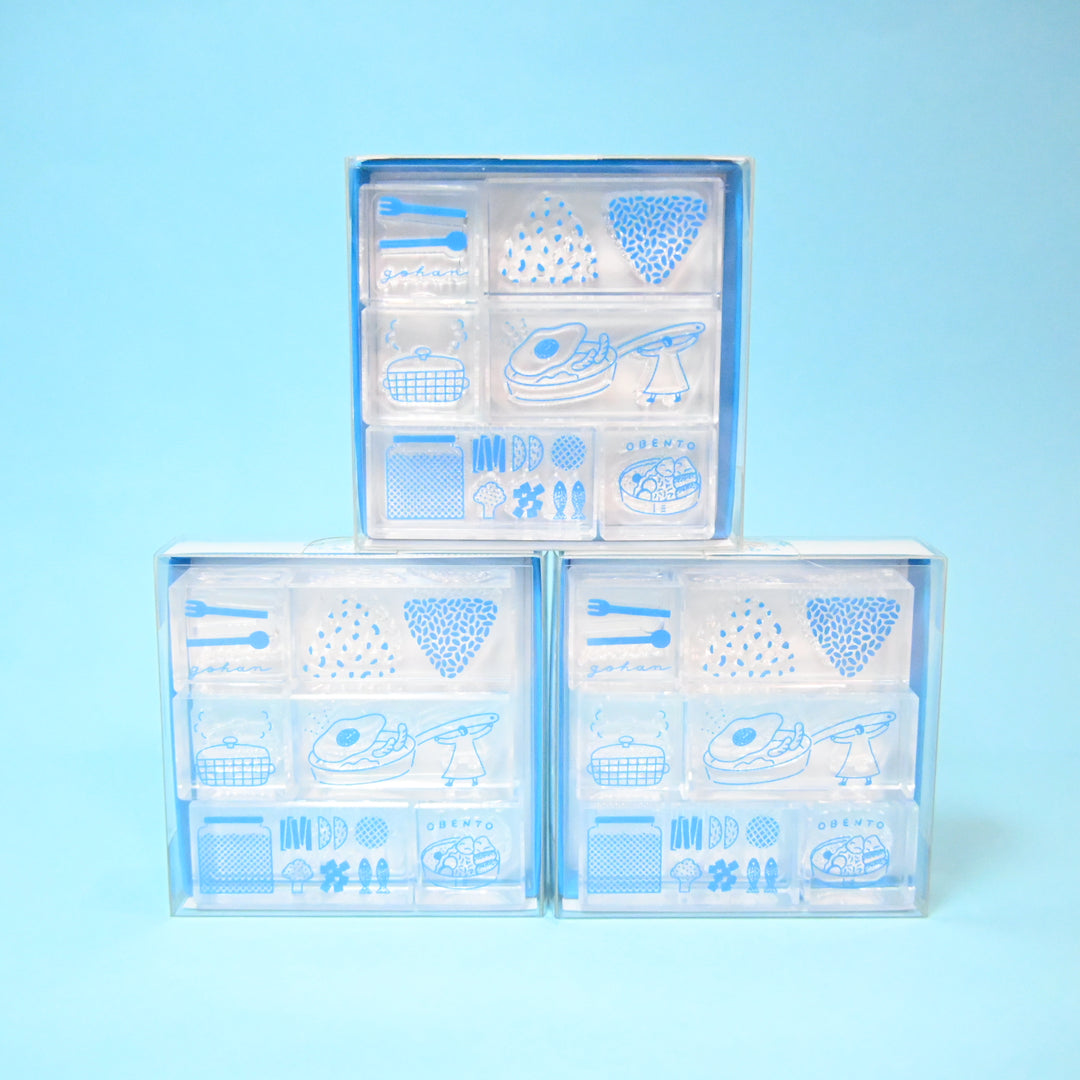HITOTOKI Kori Jirushi Ice Cube Stamp Breakfast Set