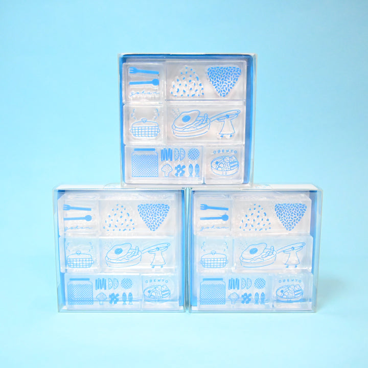 HITOTOKI Kori Jirushi Ice Cube Stamp Breakfast Set