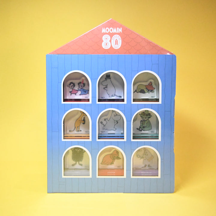 Moomin 80th Anniversary Acrylic Stand Stamp Collection ver. 1