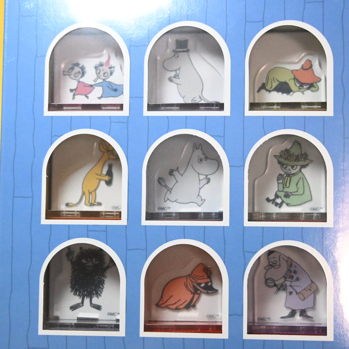 Moomin 80th Anniversary Acrylic Stand Stamp Collection ver. 1
