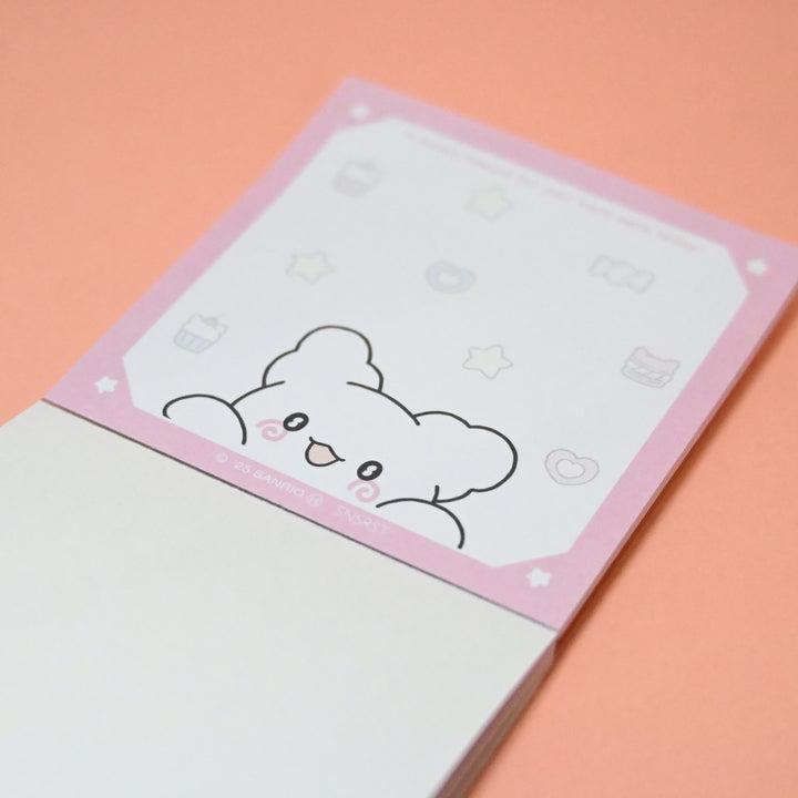 Hanamaruobake Pink Sticky Memo Notes
