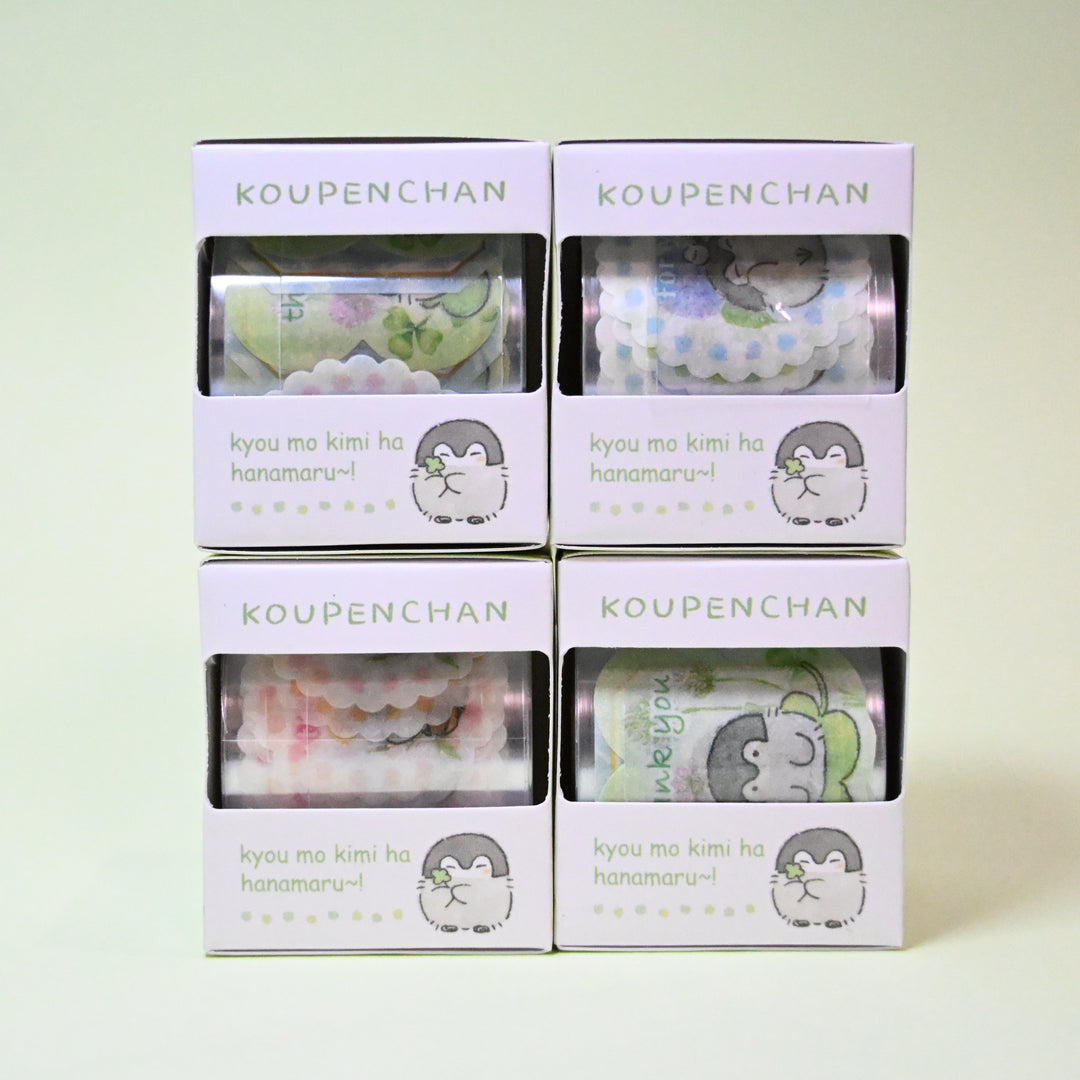 sun-star Koupenchan Green Masking Stickers Multiple Designs