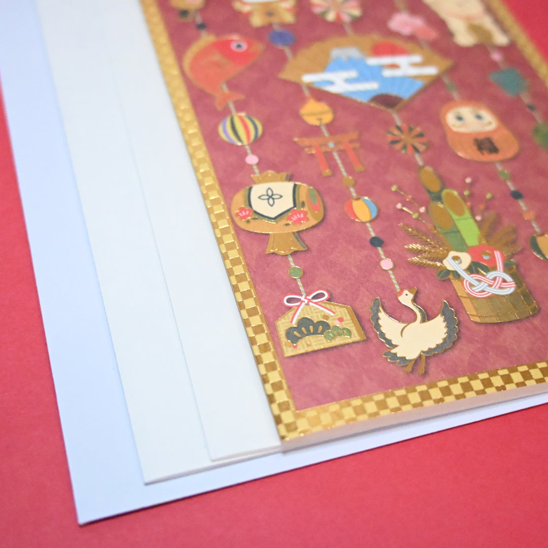 Japan Themed Season Greetings Card