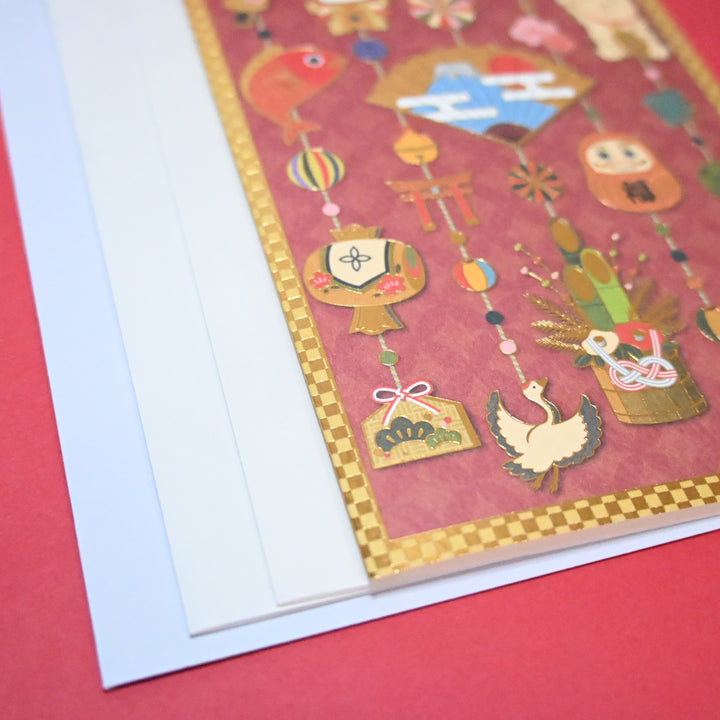 Japan Themed Season Greetings Card