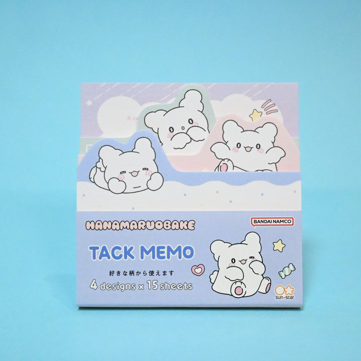 Hanamaruobake Blue Sticky Memo Notes