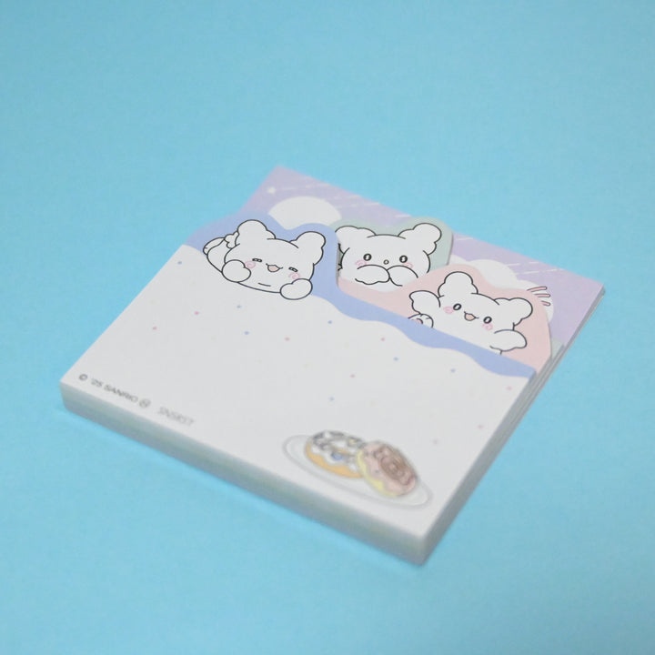 Hanamaruobake Blue Sticky Memo Notes