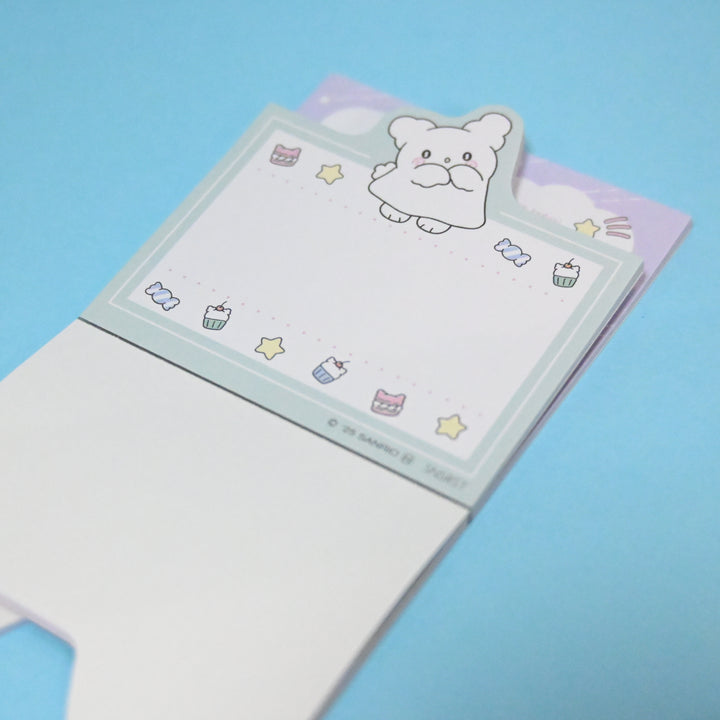 Hanamaruobake Blue Sticky Memo Notes