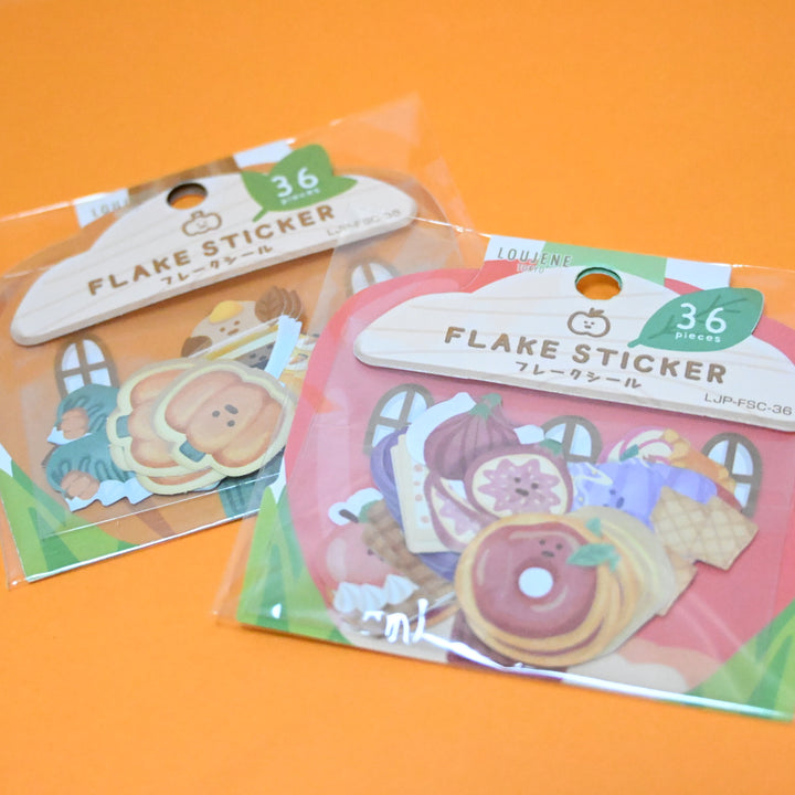 LOUJENE Autumn Sweets Apple &amp; Pumpkin Flake Seal Set (2 pcs.)