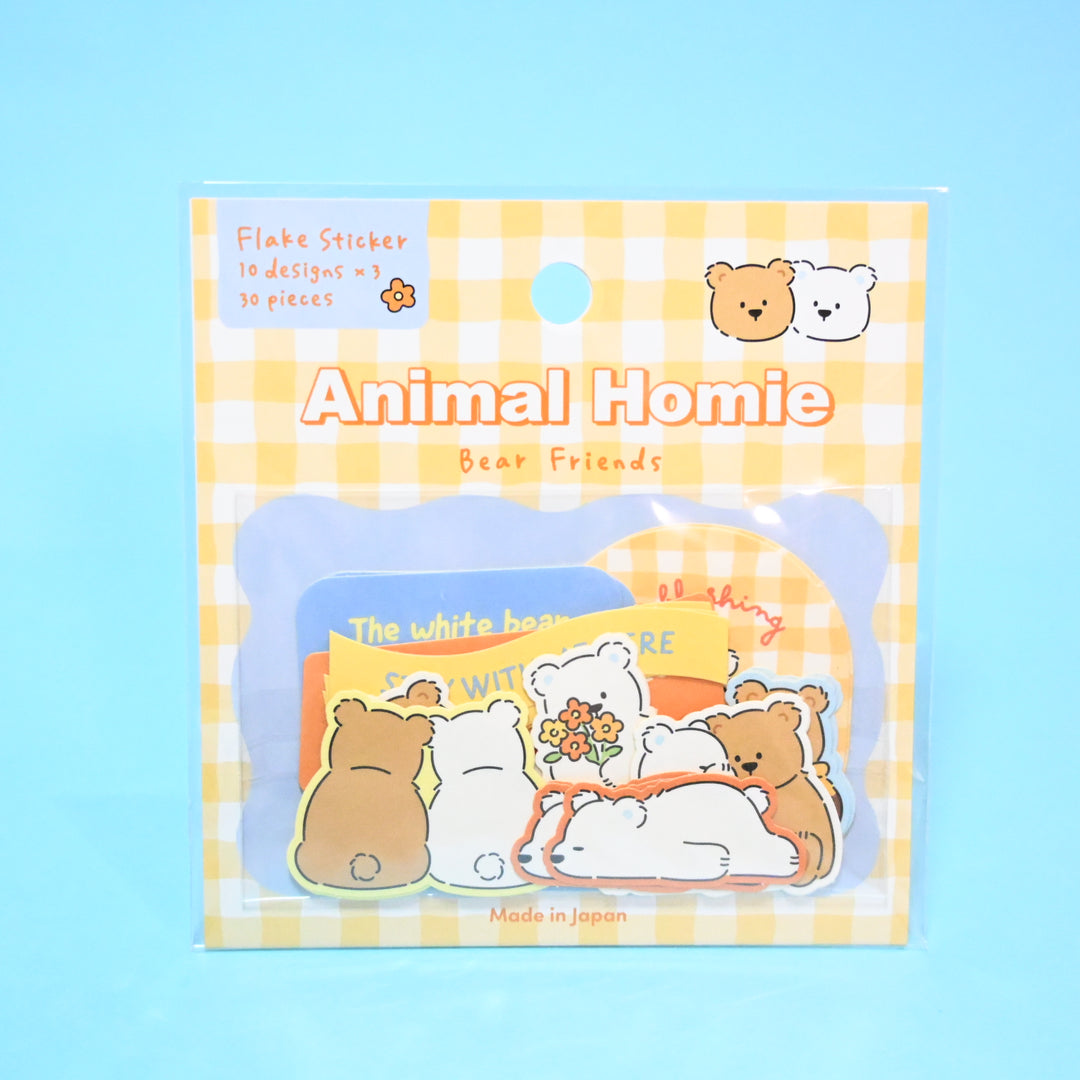 GAIA Animal Homie Rabbit and Bear Flake Seal Set (2 pcs.)
