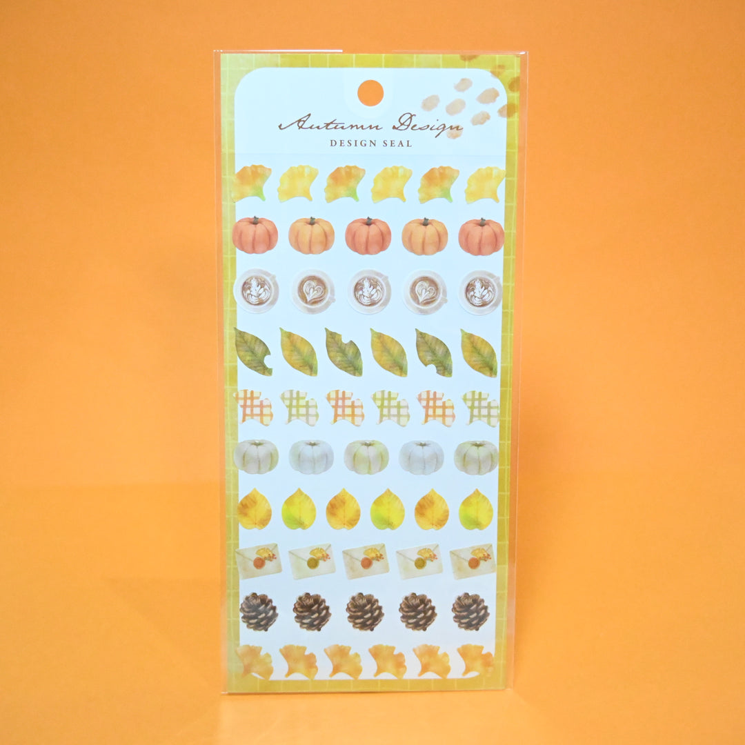 Synapse Japan Autumn Design Sticker Sheet Set (2 pcs.)