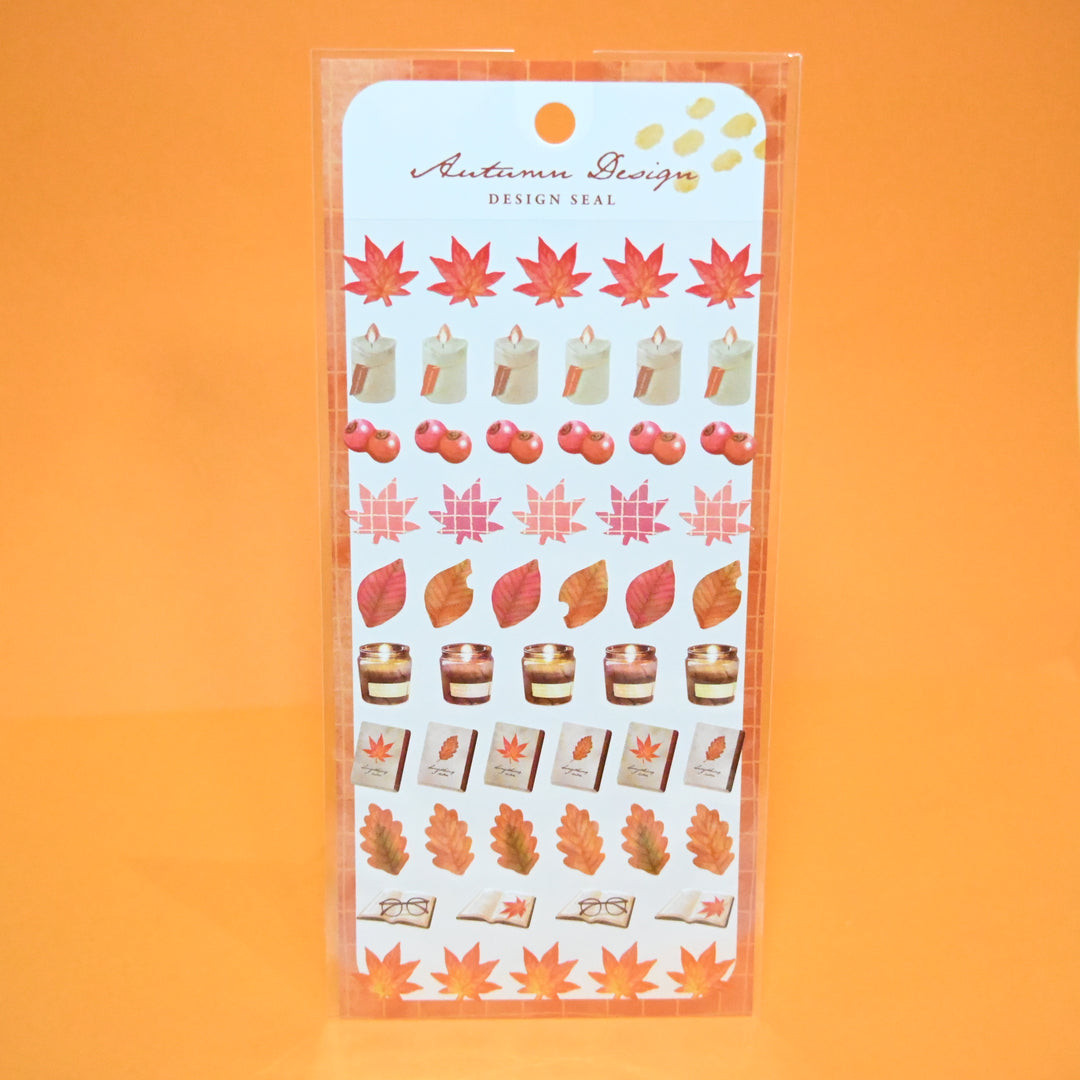 Synapse Japan Autumn Design Sticker Sheet Set (2 pcs.)