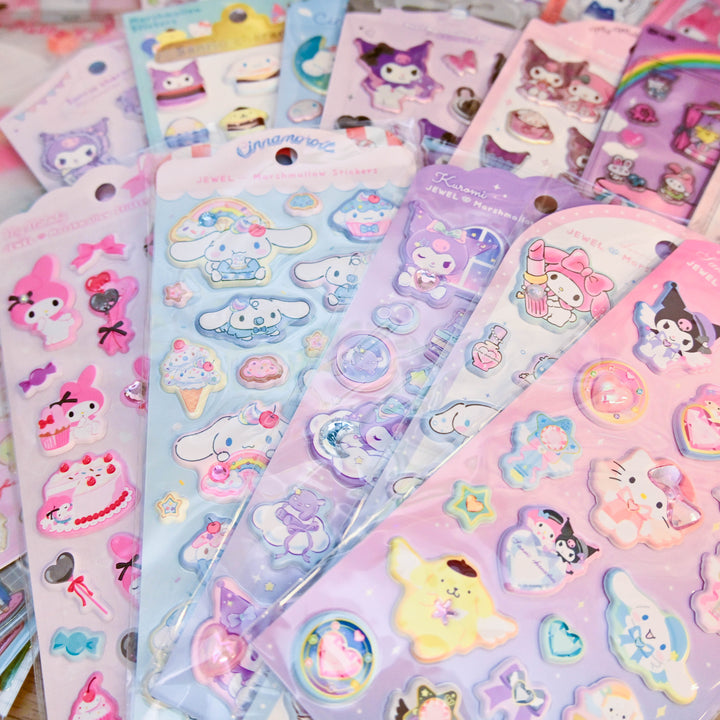 [LUCKY BAG] Rainbowholic Sanrio 3D Sticker Mega Bundle